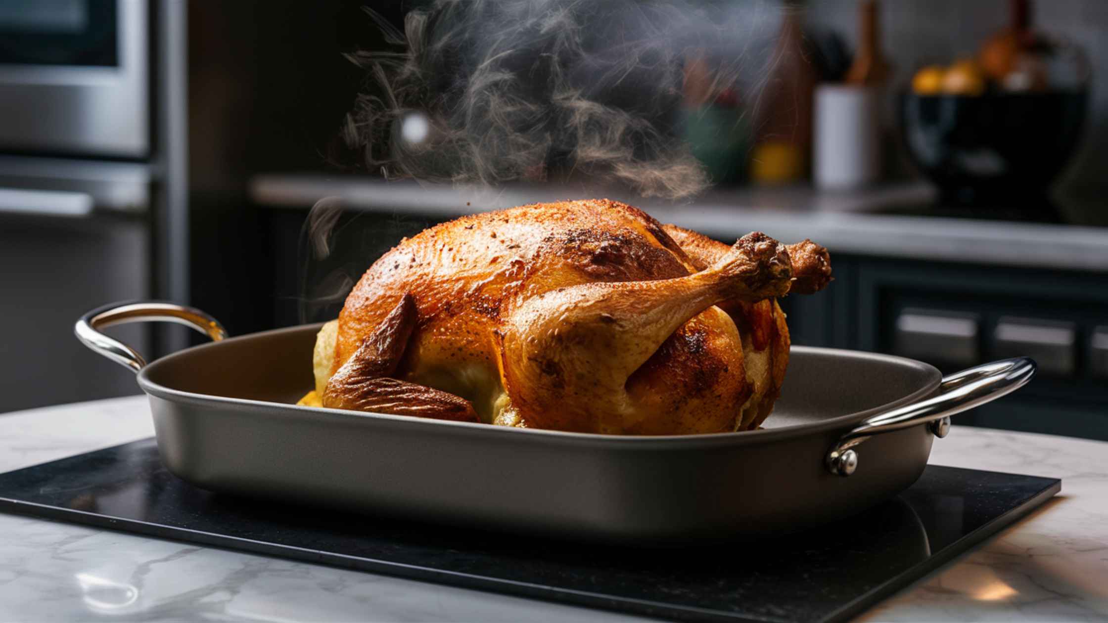 Baking pan for chicken