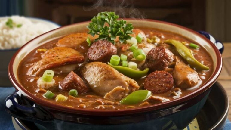 Chicken and Sausage Gumbo Recipe