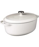 Lodge EC7OD13 Enameled CastIron Oval Dutch Oven